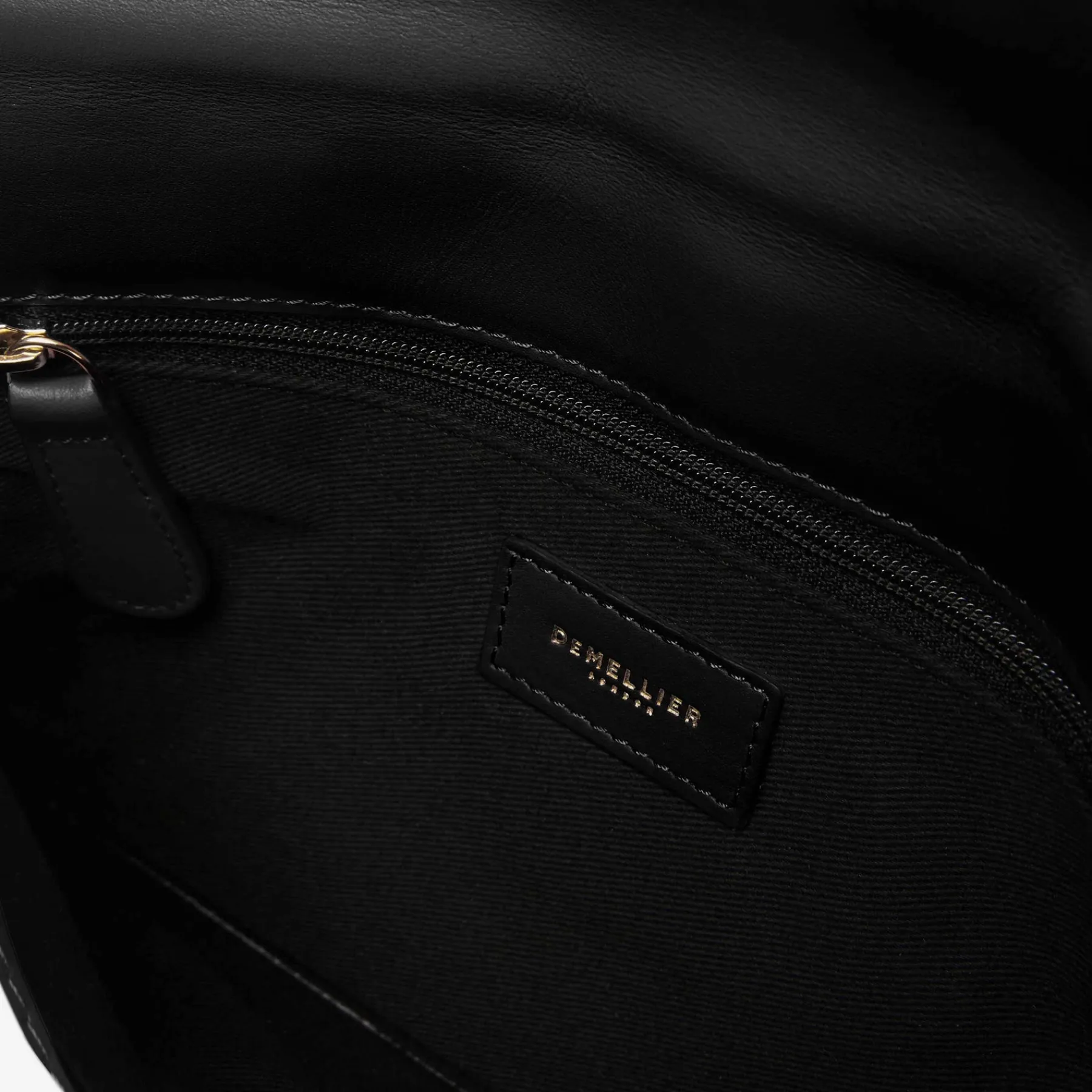 Best DeMellier The Vancouver Clutch Black Smooth