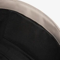 Fashion DeMellier The Vancouver Clutch Taupe Croc-Effect